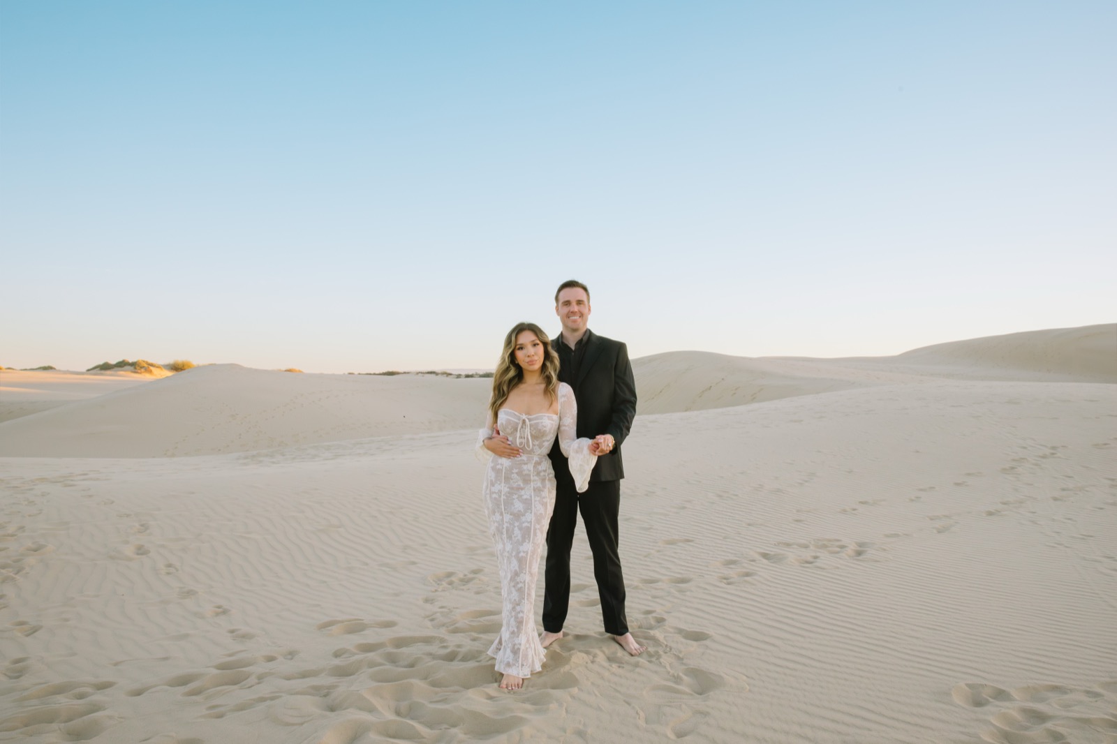 Jacqueline and Skylar smiling together