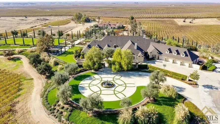 The Nirvana Estate aerial view